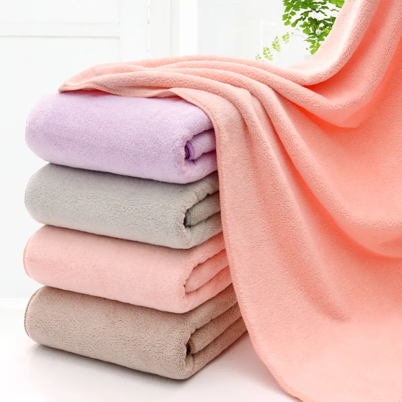 Coral Fleece Bath Towel