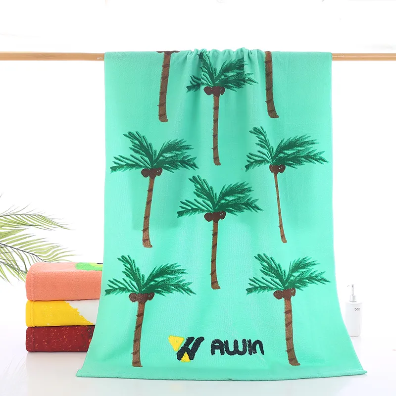 Microfiber Printed Beach Towel ( Fruit Design)